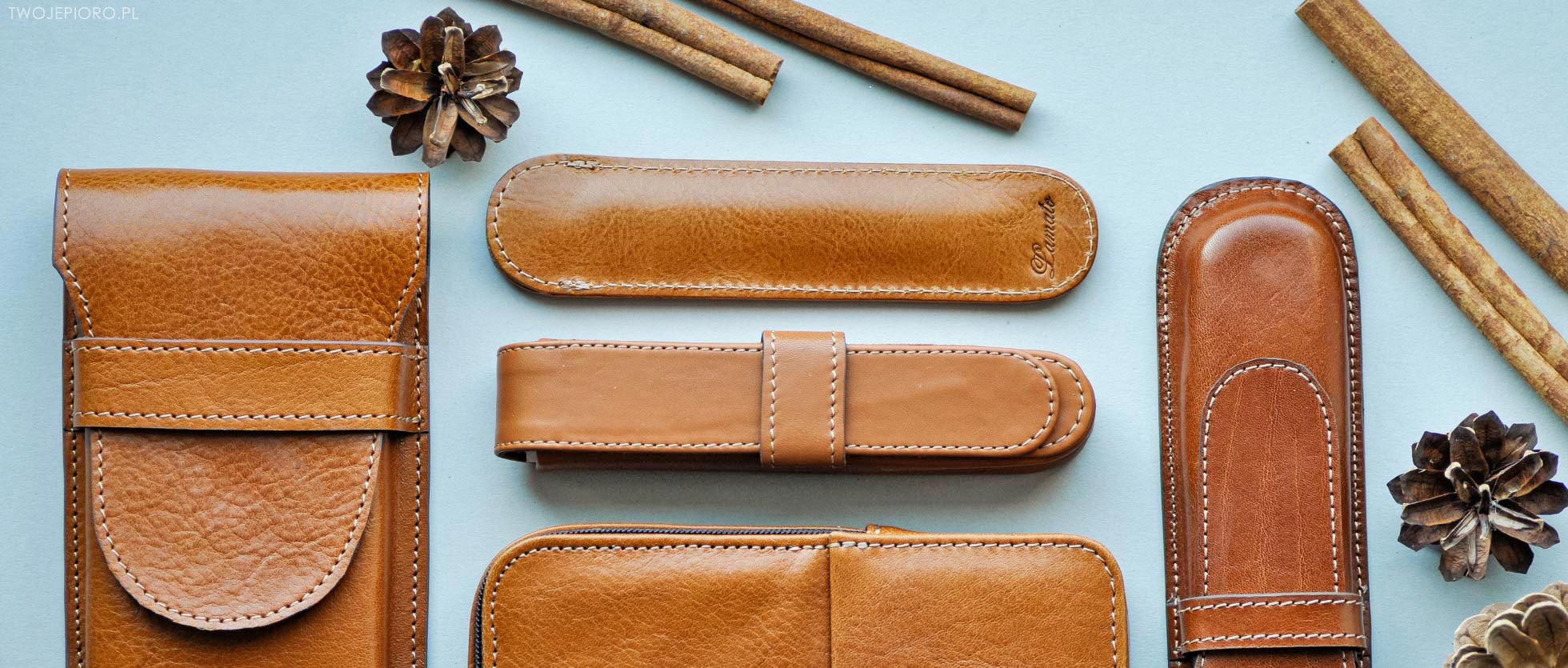 ETUI PIÓRNIKI SKÓRZANE LAMATO